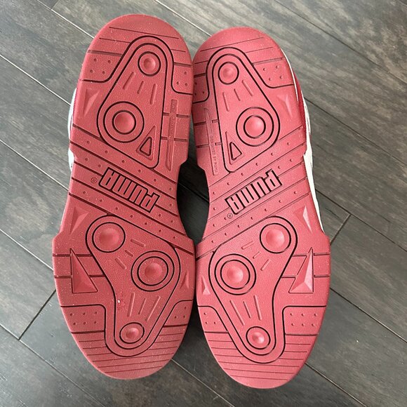 Puma Slipstream Always On Lace Up Mens White/Maroon Sneakers US 12 - Picture 11 of 12